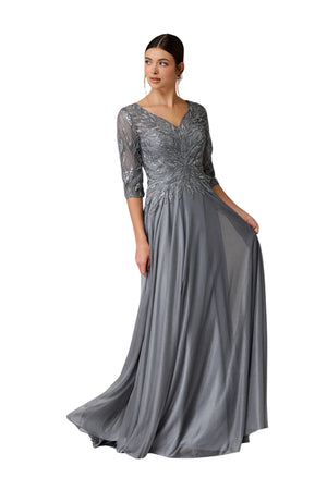 Vestido - F421405 - GRI - Reina Diaz