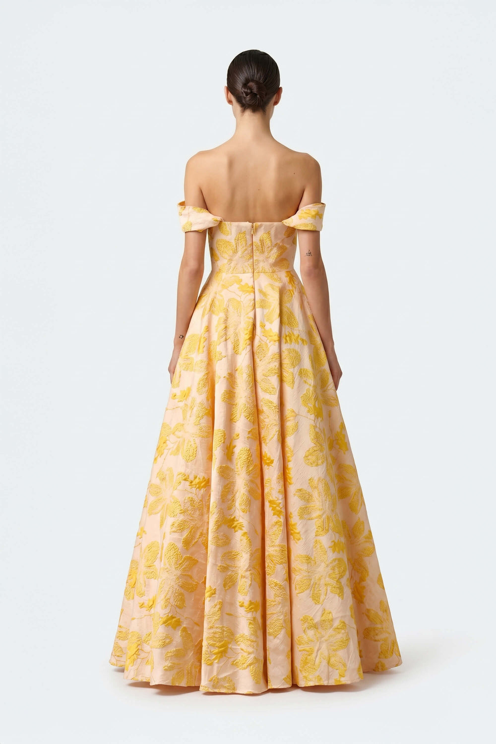 Isabella Off-Shoulder A-Line Vestido Fiesta
