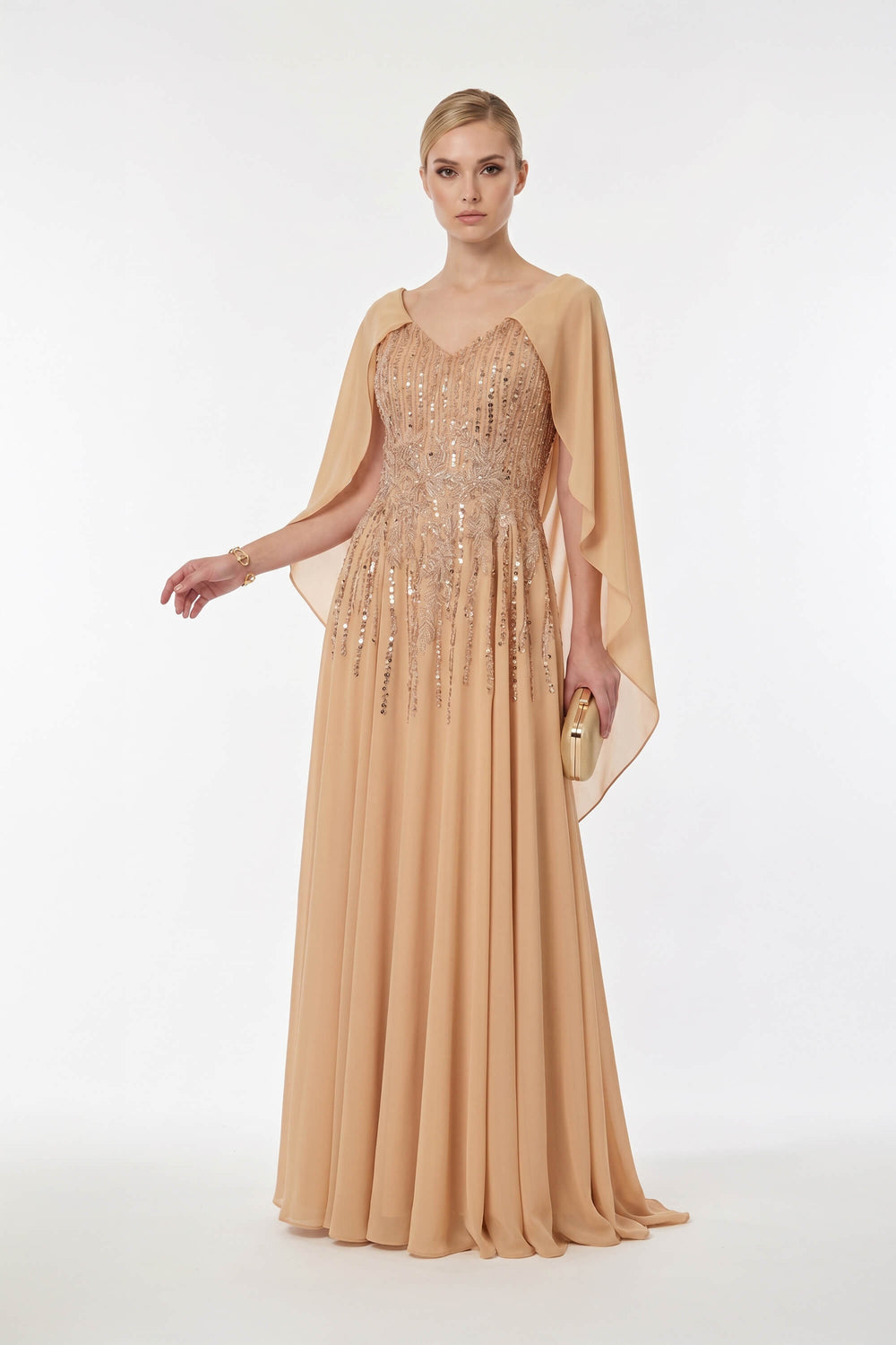 Gala Capelet Sweetheart Vestido Fiesta