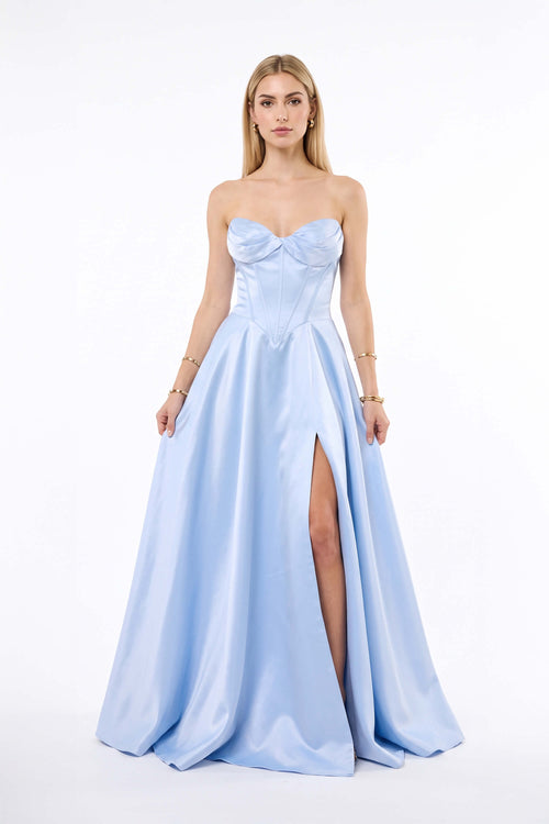 Victoria Corset Strapless Ballgown Vestido 421482 CIE