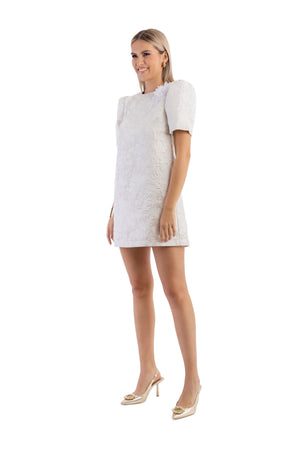 Evie Jacquard Mini Vestido