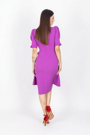 Evelynn 3D Rosette Vestido