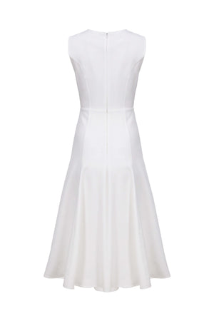 Gala Flap Pocket Midi Vestido 526304 HUE