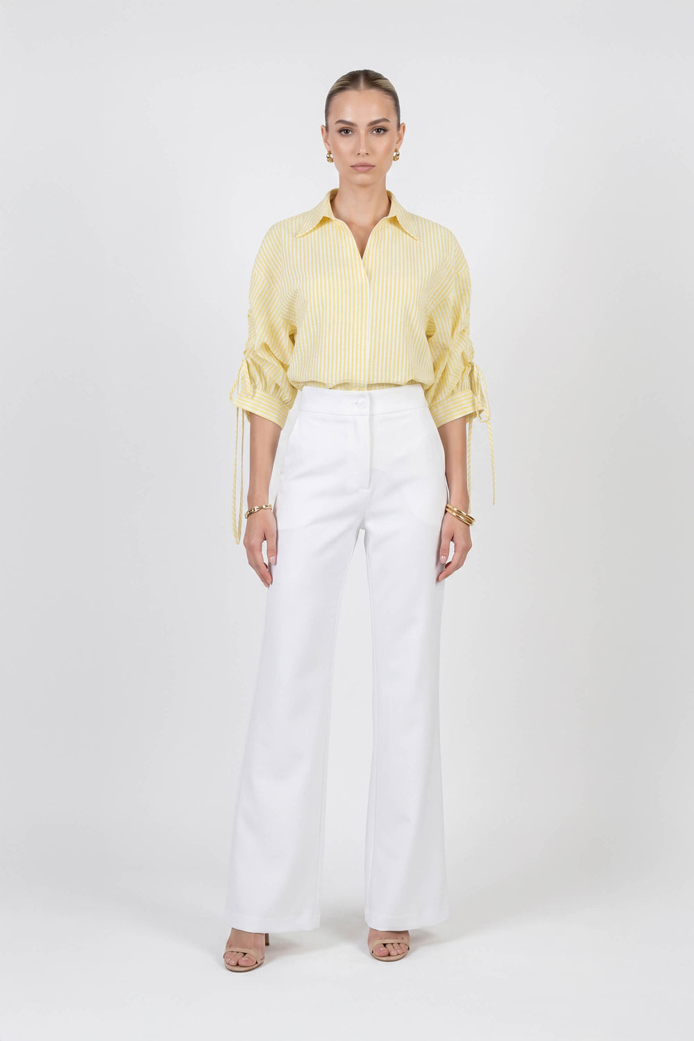 *Amalia High-Waist Flare Pantalón 532005 HUE