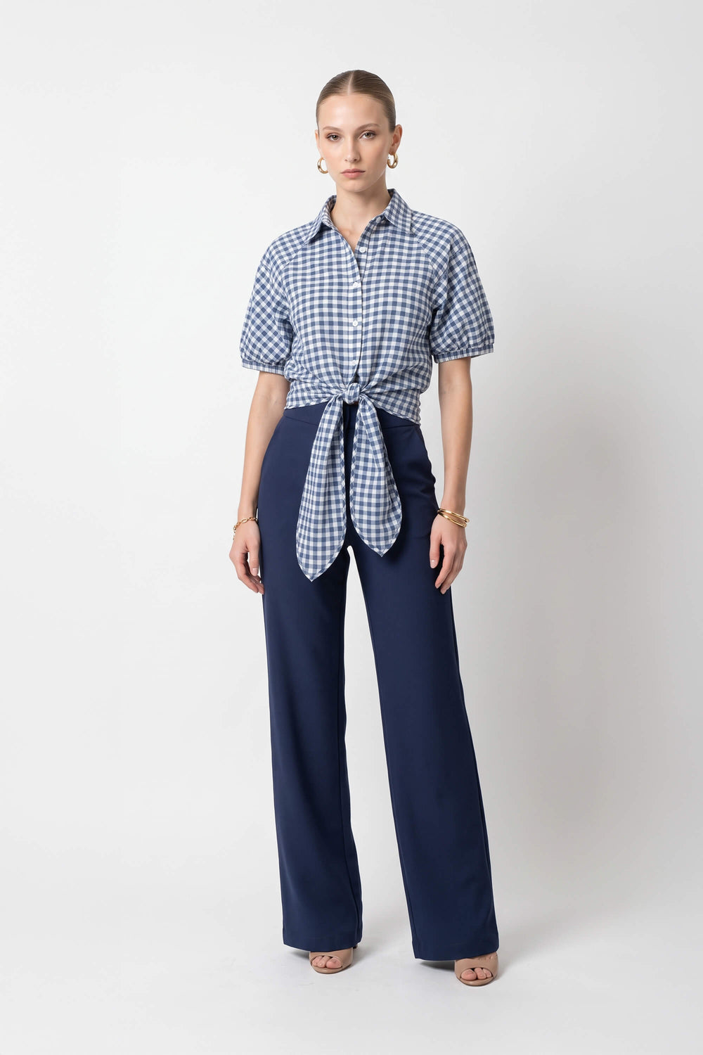 Alannia Straight-Leg Pantalón 532005 MAR