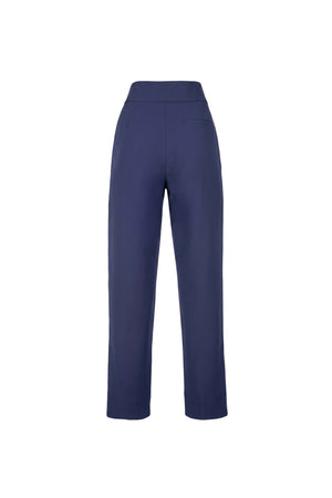 Alexa High-Waist Button Straight Pants 532163 MAR
