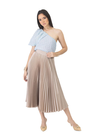 Renata Pleated Midi Falda