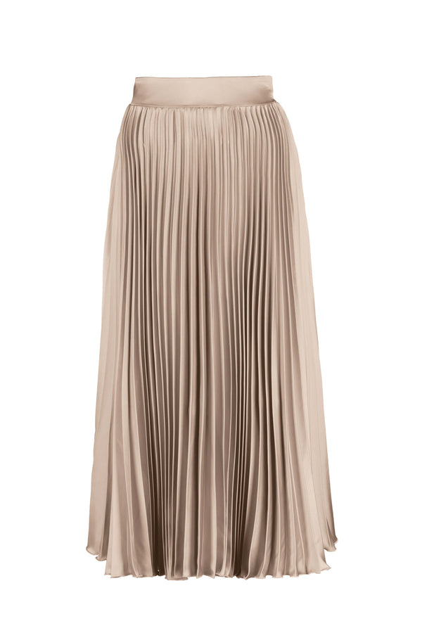 Renata Pleated Midi Falda