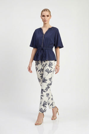 Camila High-Waist Straight Pantalón 532147