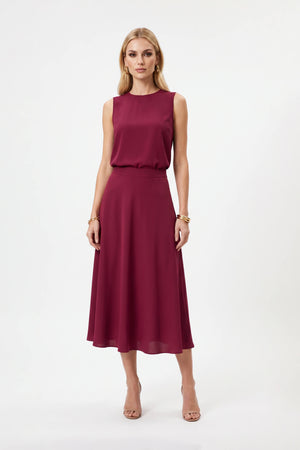 Valeria High-Waist Flared Maxi Falda 541374 BET