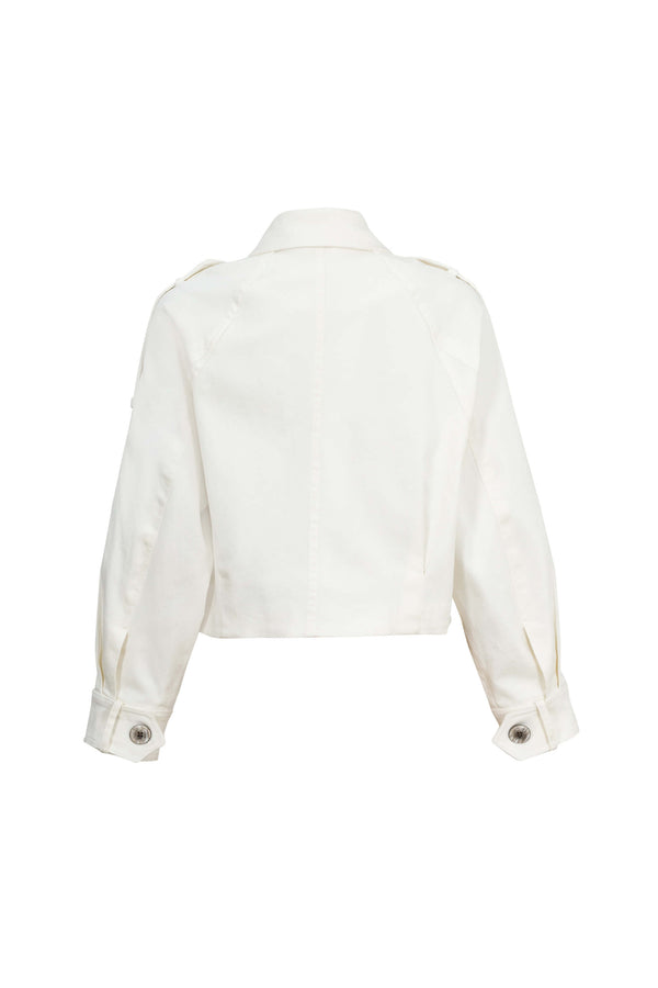 Victoria Utility Cropped Chamarra 700488 HUE