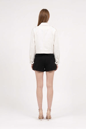 Victoria Utility Cropped Chamarra 700488 HUE