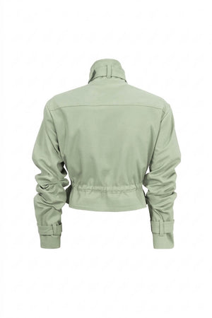 Cassandra Cropped Utility Jacket 700495 MUS