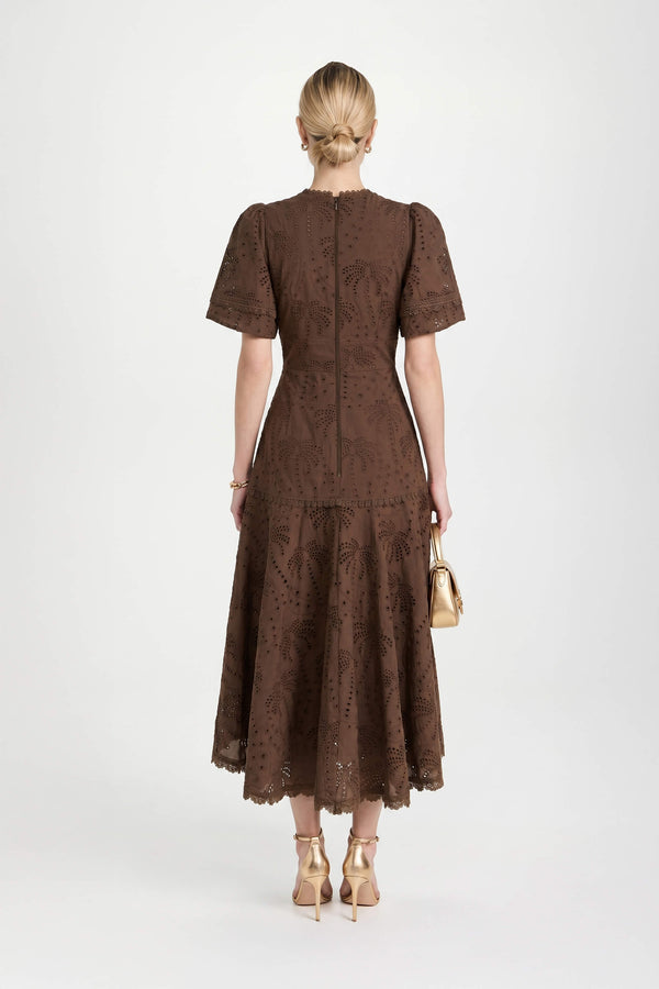 Andalucía Troquelado  Midi Dress