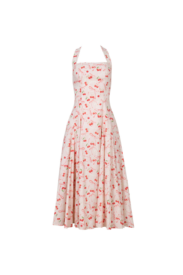 Amelie Halter Midi Dress 723131 EST