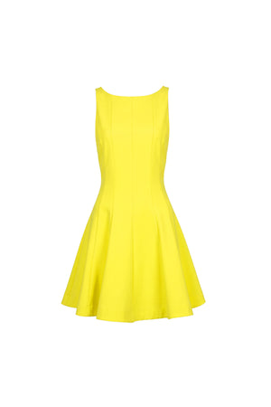 Julieta Sleeveless A-Line Dress 723175 SUN
