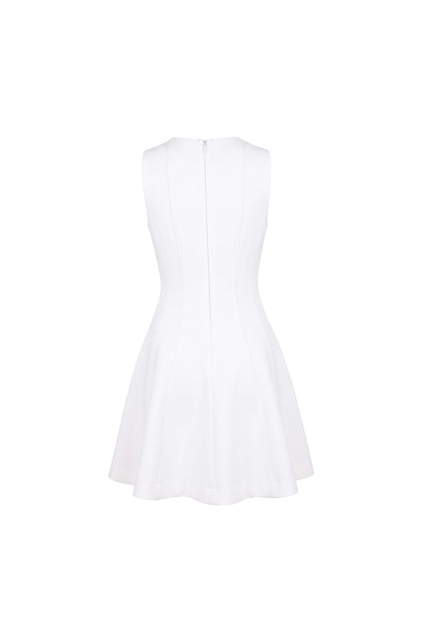 Julieta Sleeveless A-Line Dress 723175 HUE