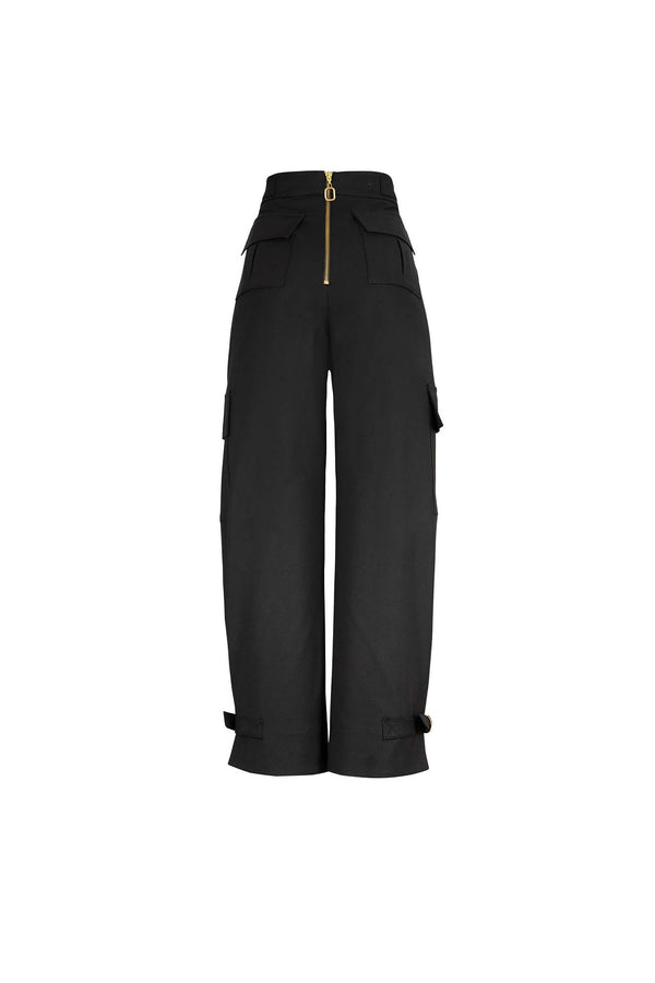 Pantalón Valeria Cargo Wide Leg 731035 NEG