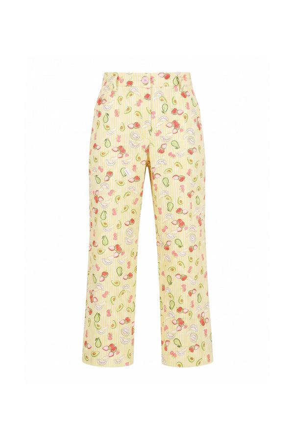 Nadia Belted High-Waist Wide-Leg Pants 731124 AMA