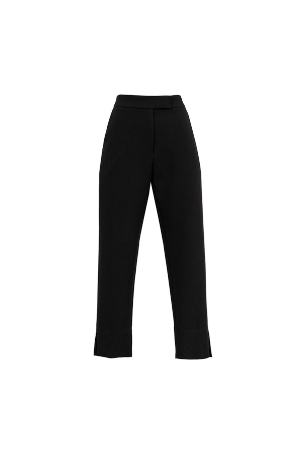 Miranda High-Waisted Tailored Straight-Leg Pants