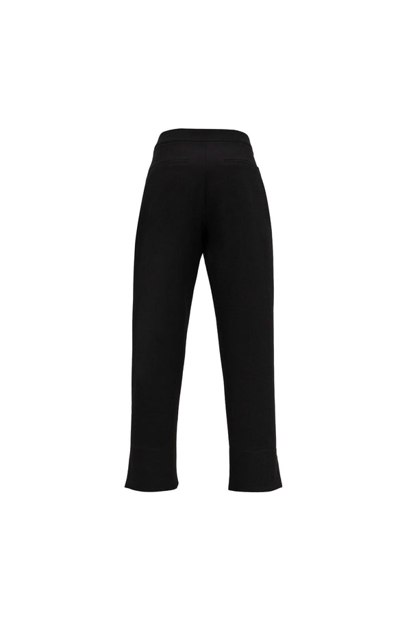 Miranda High-Waisted Tailored Straight-Leg Pants