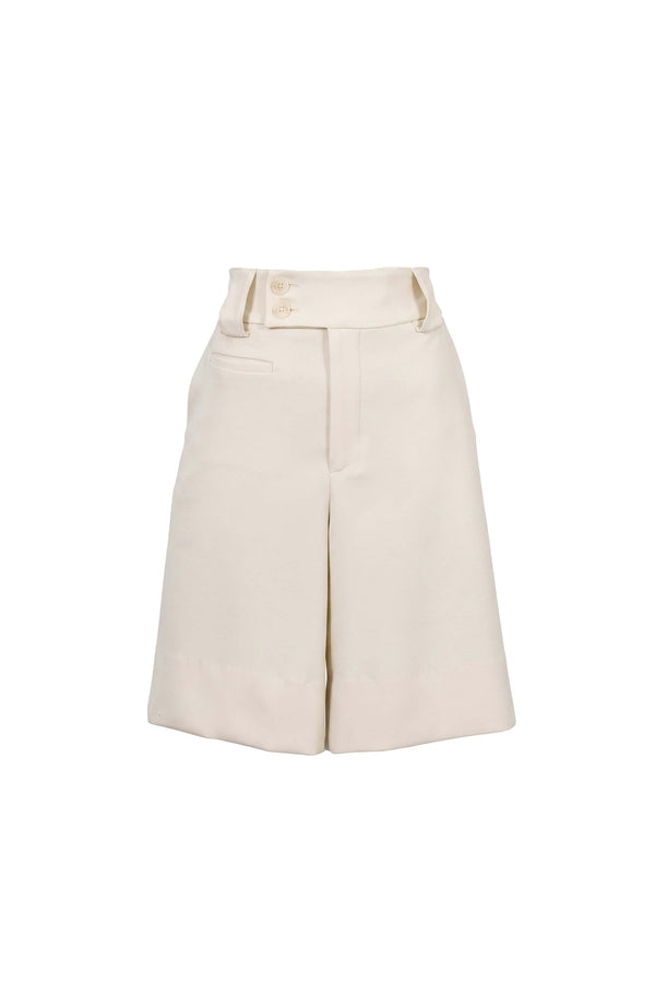 Antonia Asymmetric-Closure High-Waist Bermudas 731137 MAN