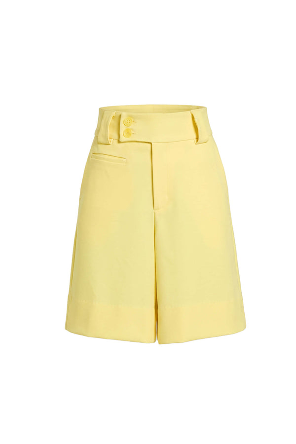 Antonia Asymmetric-Closure High-Waist Bermudas 731137 PAJ