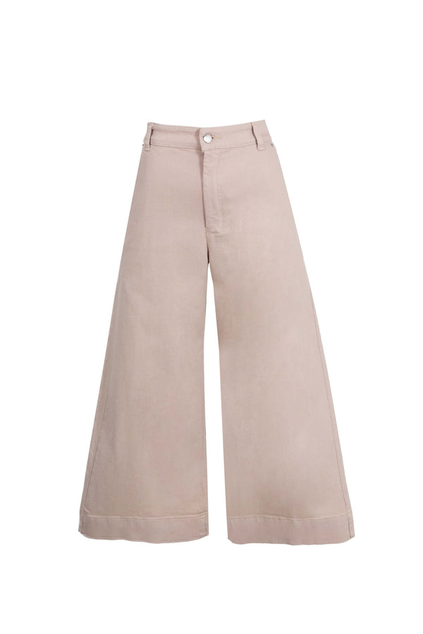 Valeria High-Waist Wide-Leg Pantalón 731147 ARE