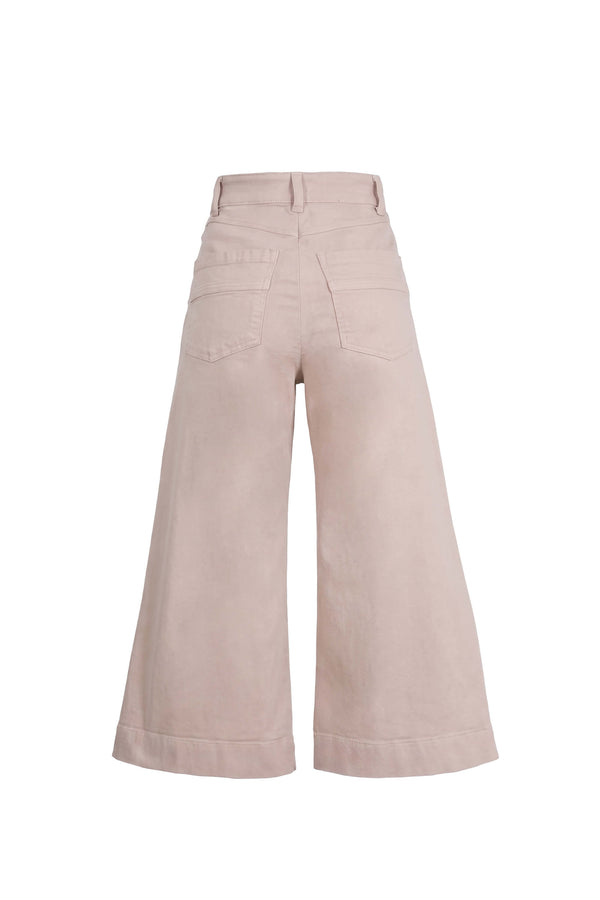 Valeria High-Waist Wide-Leg Pantalón 731147 ARE