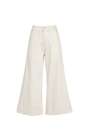 Valeria High-Waist Wide-Leg Pantalón 731147 HUE