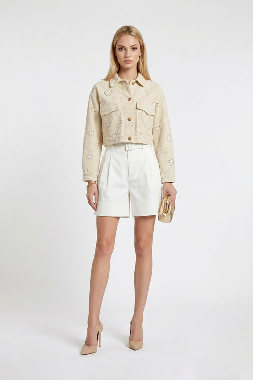 Chaqueta- 800071 BEIGE- (Solo Chaqueta)