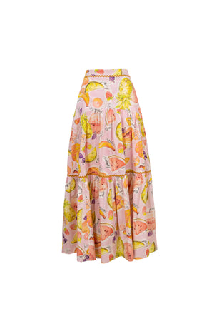 *Taormina Tiered Maxi Skirt 740954 EST