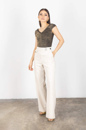 Thea Metallic Top 752591 ORO