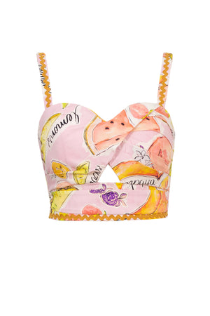 *Palermo  Crop Bustier Top 752877 EST