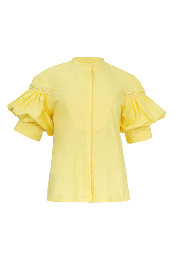 Nadia Asymmetric Crossover-Front Blusa 752963 AMA