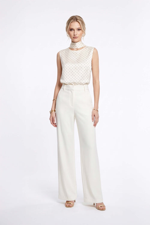 Victoria Polka Dot Scarf Blusa (Solo Blusa) 850162 IVO