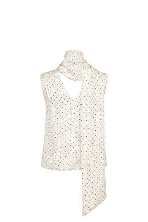 Victoria Polka Dot Scarf Blusa (Solo Blusa) 850162 IVO