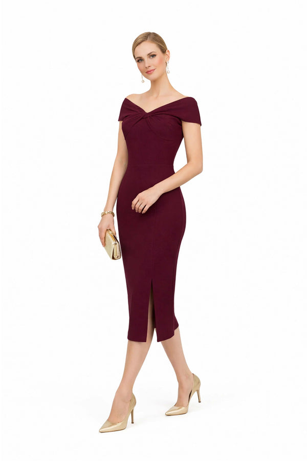 Addison Off - the - Shoulder Vestido - Reina Diaz