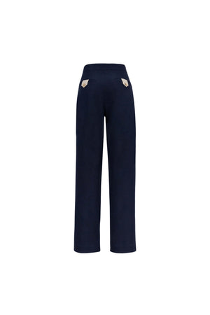 Alexa Flap - Detail Straight - Leg Pants - Reina Diaz