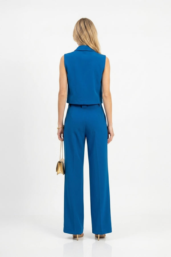 Alexa Sleeveless Utility Pocket Vest - Reina Diaz