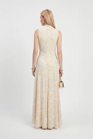 Amalia Cutout High-Neck Maxi Vestido 723081 - Reina Diaz