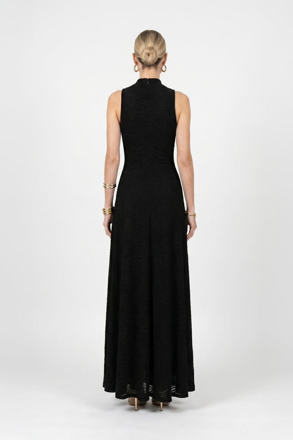 Amalia Cutout High-Neck Maxi Vestido 723081 - Reina Diaz