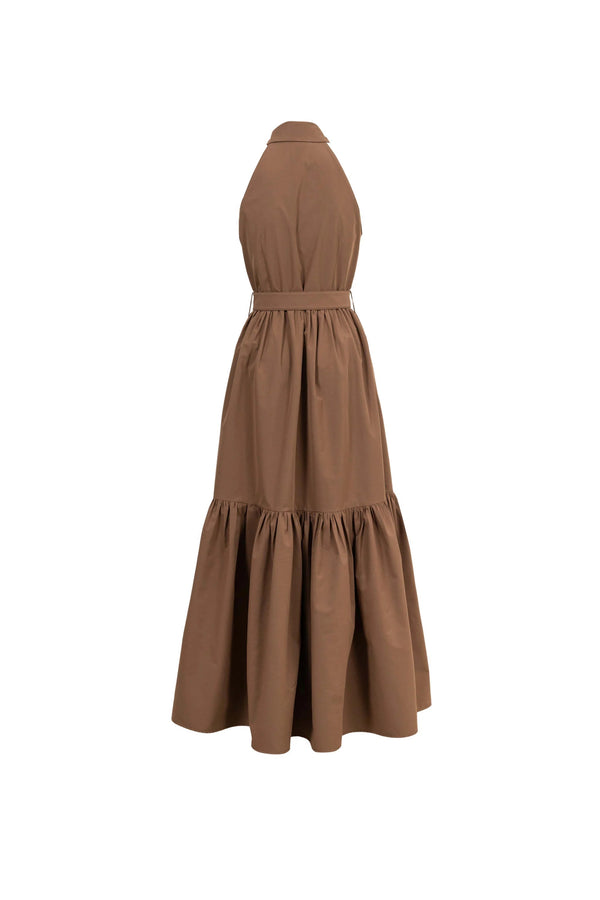 Aurelia Halter Maxi Vestido - Reina Diaz