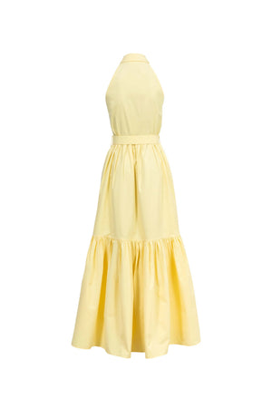 Aurelia Halter Maxi Vestido - Reina Diaz