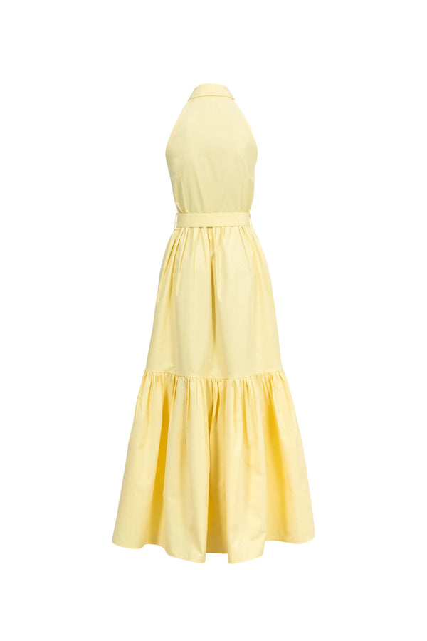 Aurelia Halter Maxi Vestido - Reina Diaz