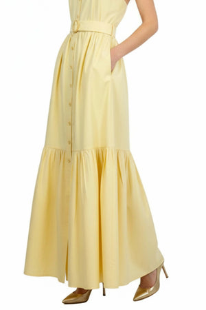 Aurelia Halter Maxi Vestido - Reina Diaz