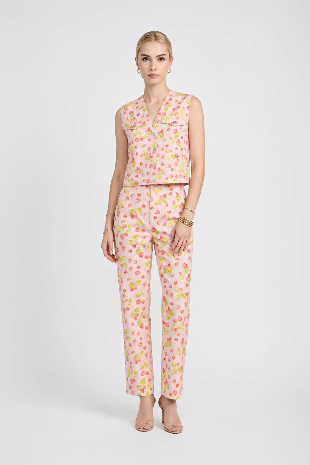 Barolo  Tailored Pants 731136 ROS - Reina Diaz
