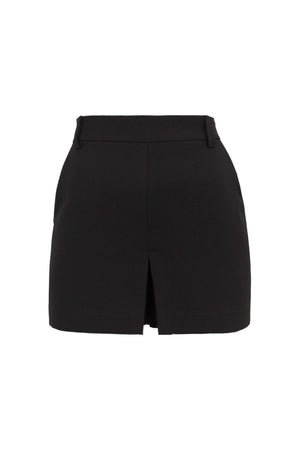 Beatrice Front Slit Tailored Short - Reina Diaz