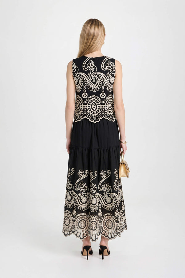 Beatrice Sleeveless Eyelet Top - Reina Diaz