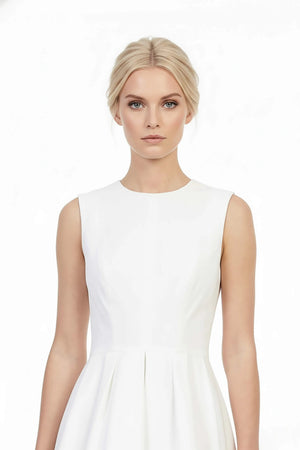 Beatriz Asymmetric High - Low Vestido - Reina Diaz